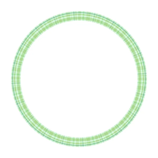 Plantilla de diseño de patrón vintage de vector de marco redondo. Círculo borde — Archivo Imágenes Vectoriales