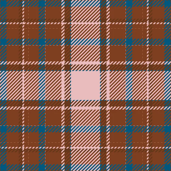 Tartan Skócia varrat nélküli kockás minta vektor. Retro háttér — Stock Vector