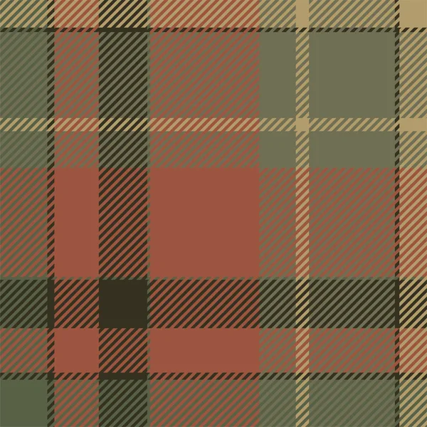 Tartan Schotland naadloze geruite patroon vector. Retro achtergrond — Stockvector