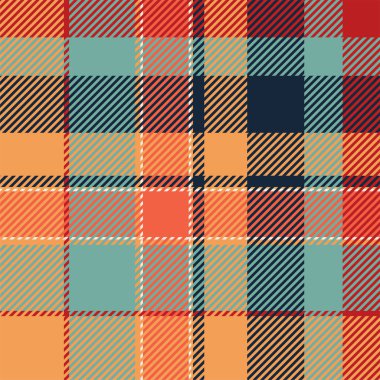 Tartan İskoçya Dikişsiz ekose desen vektör. Retro arka plan 