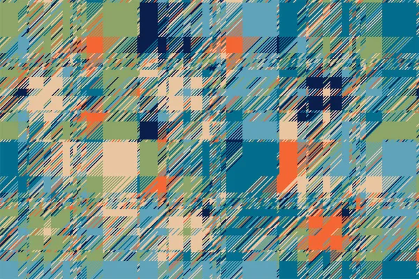 Modern glitch bakgrund. Färg geometriska abstrakt mönster VECTO — Stock vektor