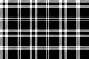Siyah beyaz ekose diyagonal doku dikişsiz desen kontrol edin
