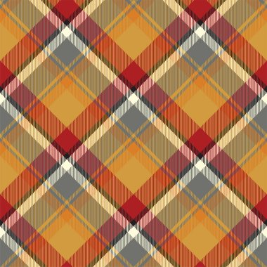 Tartan İskoçya Dikişsiz ekose desen vektör. Retro arka plan 