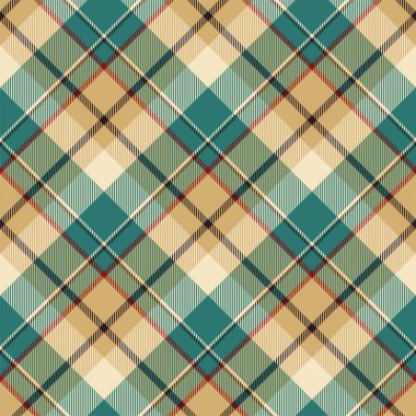 Tartan İskoçya Dikişsiz ekose desen vektör. Retro arka plan 