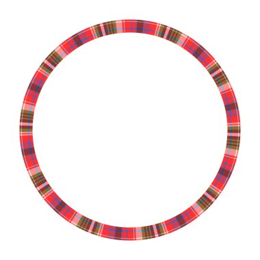 Yuvarlak çerçeve vektör Vintage desen tasarım şablonu. Daire Borde