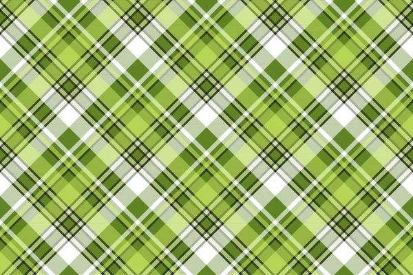 Green fabric abstract modern seamless pattern — Stock Vector