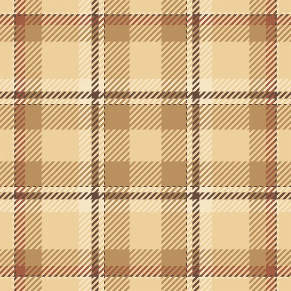 Tartan Scotland nahtlos karierte Muster Vektor. Retro-Hintergrund — Stockvektor