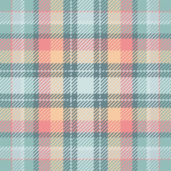 Tartan Szkocja bezszwowe Plaid wektor wzoru. Tło retro — Wektor stockowy