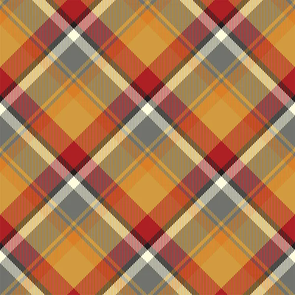 Tartan scotland seamless plaid pattern vector. Retro background — Stock Vector