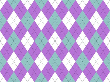 Argyle deseni kusursuz. Kumaş dokusu arka planı. Klasik argill vektör süslemesi.
