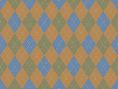 Argyle deseni kusursuz. Kumaş dokusu arka planı. Klasik argill vektör süslemesi.