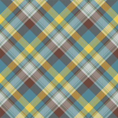 Tartan İskoçya kusursuz ekose desenli taşıyıcı. Retro arkaplan kumaşı. Tekstil baskısı, ambalaj kağıdı, hediye kartı, duvar kağıdı düz tasarım için klasik denetim renk kare geometrik dokusu.