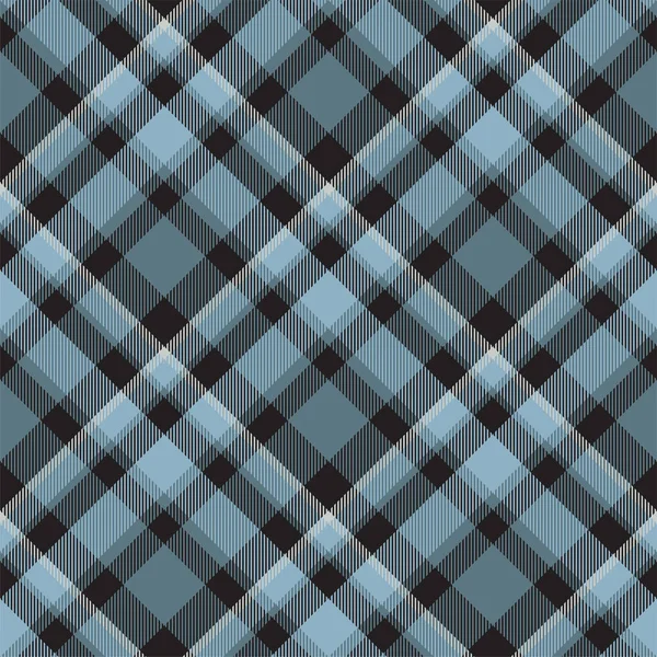 Vecteur Motif Carreaux Écossais Tartan Sans Couture Tissu Fond Rétro — Image vectorielle