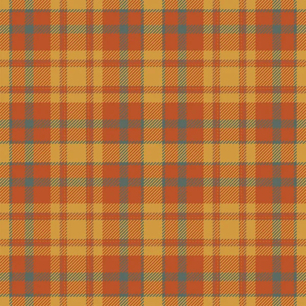 Tartan Scotland Nahtlos Karierte Muster Vektor Retro Hintergrund Stoff Vintage — Stockvektor