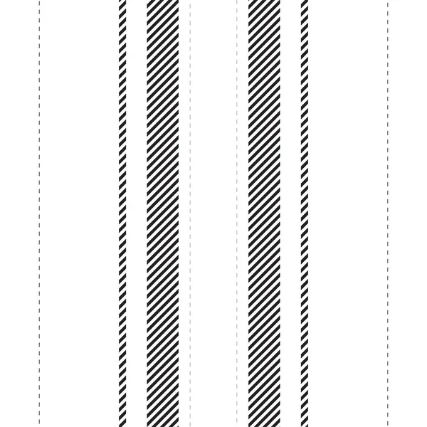 Streifenmustervektor Gestreifter Hintergrund Streifennahtloser Texturstoff Geometrische Linien Entwerfen Textilien — Stockvektor