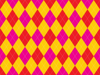 Argyle deseni kusursuz. Kumaş dokusu arka planı. Klasik argill vektör süslemesi.