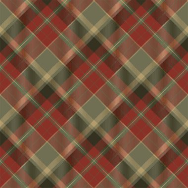 Tartan İskoçya kusursuz ekose desenli taşıyıcı. Retro arkaplan kumaşı. Tekstil baskısı, ambalaj kağıdı, hediye kartı, duvar kağıdı düz tasarım için klasik denetim renk kare geometrik dokusu.