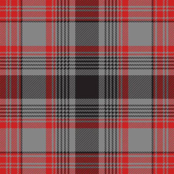 Escocia Plata Tartán Diagonal Textura Sin Costuras Patrón Ilustración Vectorial — Vector de stock