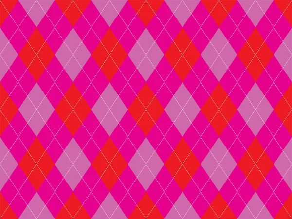 Patrón Argyle Sin Costuras Textura Tela Fondo Clásico Ornamento Vector — Archivo Imágenes Vectoriales