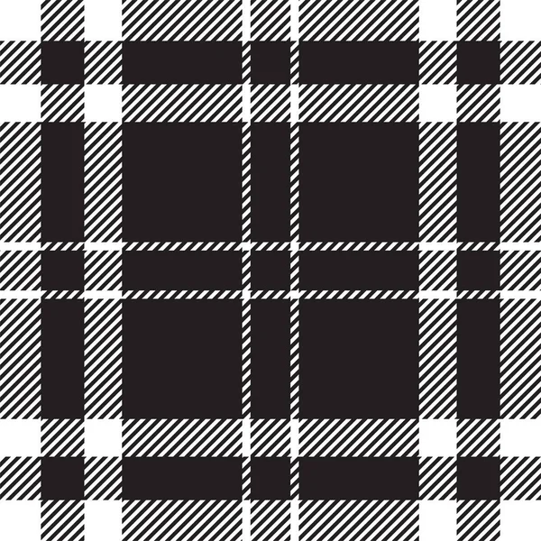 Tartan Scotland Seamless Plaid Pattern Vector Retro Background Fabric Vintage — Stock Vector