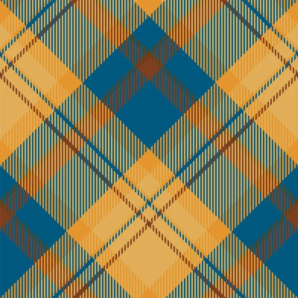 Vecteur Motif Carreaux Écossais Tartan Sans Couture Tissu Fond Rétro — Image vectorielle