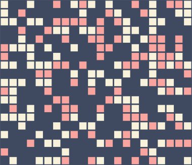 Renkli mozaik. Renkli bir geçmiş. Soyut, pürüzsüz desen. Vektör illüstrasyonu. 