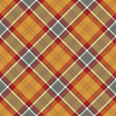 Tartan İskoçya kusursuz ekose desenli taşıyıcı. Retro arkaplan kumaşı. Tekstil baskısı, ambalaj kağıdı, hediye kartı, duvar kağıdı düz tasarım için klasik denetim renk kare geometrik dokusu.