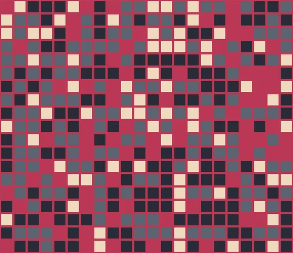 Mosaïque Couleurs Fond Coloré Modèle Abstrait Sans Couture Illustration Vectorielle — Image vectorielle