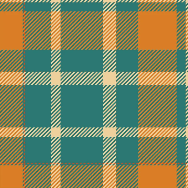 Tartan Scotland Nahtlos Karierte Muster Vektor Retro Hintergrund Stoff Vintage — Stockvektor