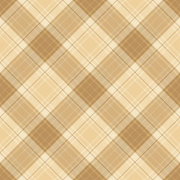 Vecteur Motif Carreaux Écossais Tartan Sans Couture Tissu Fond Rétro — Image vectorielle