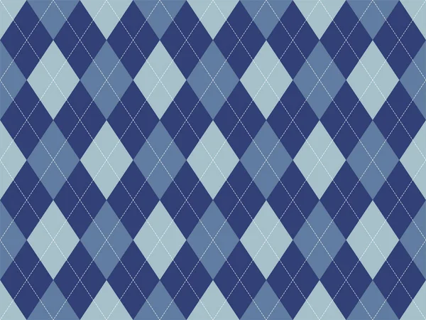 Padrão Argyle Sem Costura Fundo Textura Tecido Ornamento Clássico Vetor — Vetor de Stock