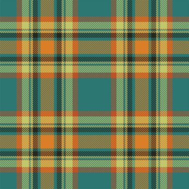 Tartan İskoçya kusursuz ekose desenli taşıyıcı. Retro arkaplan kumaşı. Tekstil baskısı, ambalaj kağıdı, hediye kartı, duvar kağıdı düz tasarım için klasik denetim renk kare geometrik dokusu.