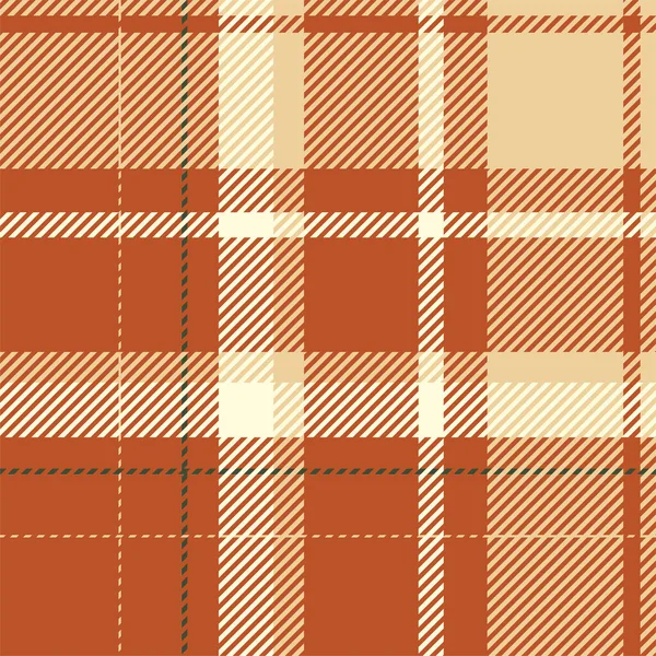 Vetor Padrão Xadrez Sem Costura Tartan Scotland Tecido Fundo Retro — Vetor de Stock