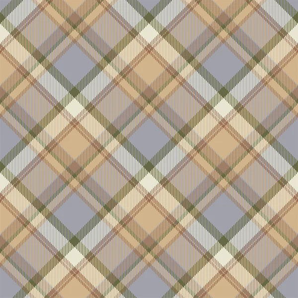 Tartan Scotland Nahtlos Karierte Muster Vektor Retro Hintergrund Stoff Vintage — Stockvektor