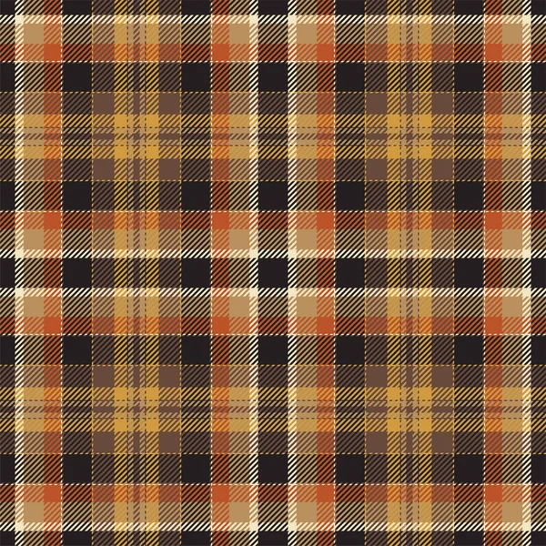 Vetor Padrão Xadrez Sem Costura Tartan Scotland Tecido Fundo Retro —  Vetores de Stock