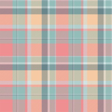 Tartan İskoçya kusursuz ekose desenli taşıyıcı. Retro arkaplan kumaşı. Tekstil baskısı, ambalaj kağıdı, hediye kartı, duvar kağıdı düz tasarım için klasik denetim renk kare geometrik dokusu.