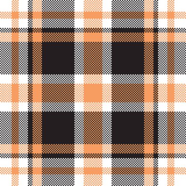 Piksel arkaplan vektör tasarımı. Modern, pürüzsüz desenli ekose. Kare kumaş. Tartan İskoç tekstili. Güzellik rengi süsleri..