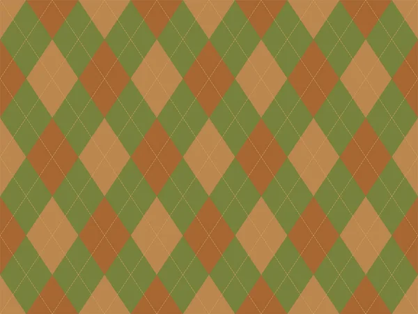 アーガイルパターンをシームレスに 生地の質感の背景 古典的なアーギルベクトル装飾 — ストックベクタ