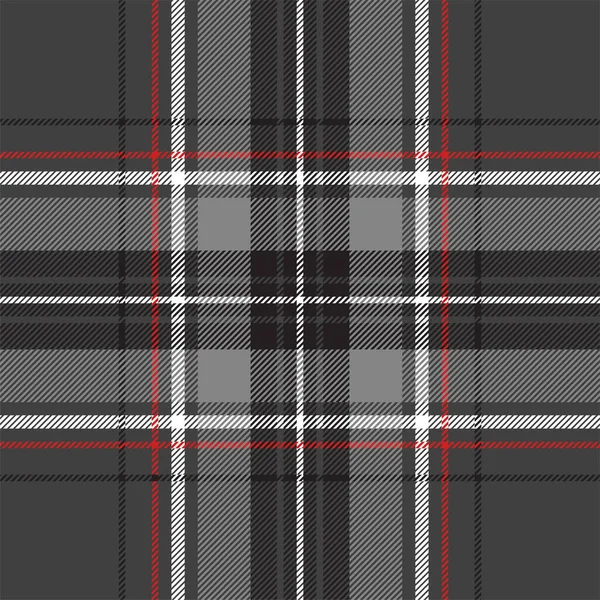 Schotland Zilveren Tartan Diagonale Textuur Naadloze Patroon Vector Illustratie Eps — Stockvector