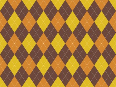 Argyle deseni kusursuz. Kumaş dokusu arka planı. Klasik argill vektör süslemesi.