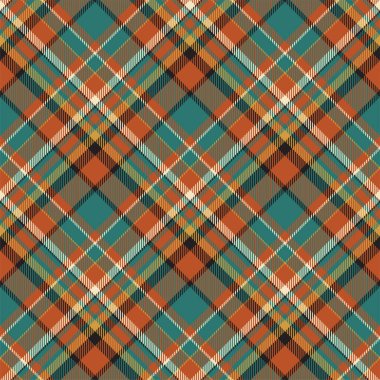 Tartan İskoçya kusursuz ekose desenli taşıyıcı. Retro arkaplan kumaşı. Tekstil baskısı, ambalaj kağıdı, hediye kartı, duvar kağıdı düz tasarım için klasik denetim renk kare geometrik dokusu.