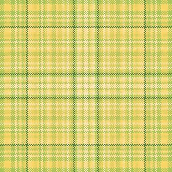 Modèle Carreaux Tartan Sans Couture Imprimer Texture Tissu Vérifier Fond — Image vectorielle