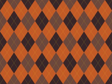 Argyle deseni kusursuz. Kumaş dokusu arka planı. Klasik argill vektör süslemesi.