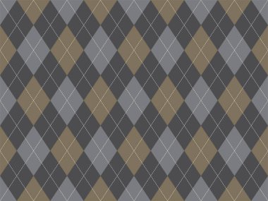 Argyle deseni kusursuz. Kumaş dokusu arka planı. Klasik argill vektör süslemesi.