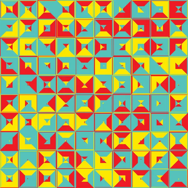 Геометрический Шаблон Красочный Абстрактный Фон Векторный Дизайн Современный Стиль — стоковый вектор