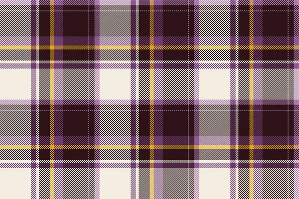 Tartan Scotland Seamless Plaid Pattern Vector Retro Background Fabric Vintage — Stock Vector