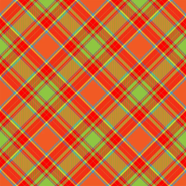 Vetor Padrão Xadrez Sem Costura Tartan Scotland Tecido Fundo Retro —  Vetores de Stock