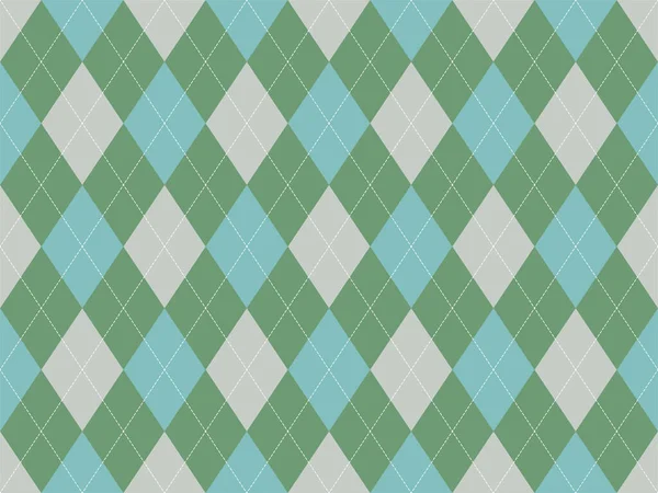 Modèle Argyle Sans Couture Texture Tissu Fond Argile Classique Ornement — Image vectorielle