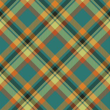 Tartan İskoçya kusursuz ekose desenli taşıyıcı. Retro arkaplan kumaşı. Tekstil baskısı, ambalaj kağıdı, hediye kartı, duvar kağıdı düz tasarım için klasik denetim renk kare geometrik dokusu.