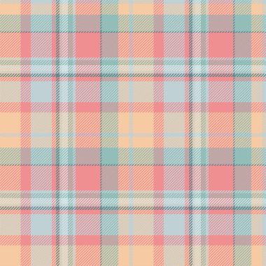 Tartan İskoçya kusursuz ekose desenli taşıyıcı. Retro arkaplan kumaşı. Tekstil baskısı, ambalaj kağıdı, hediye kartı, duvar kağıdı düz tasarım için klasik denetim renk kare geometrik dokusu.